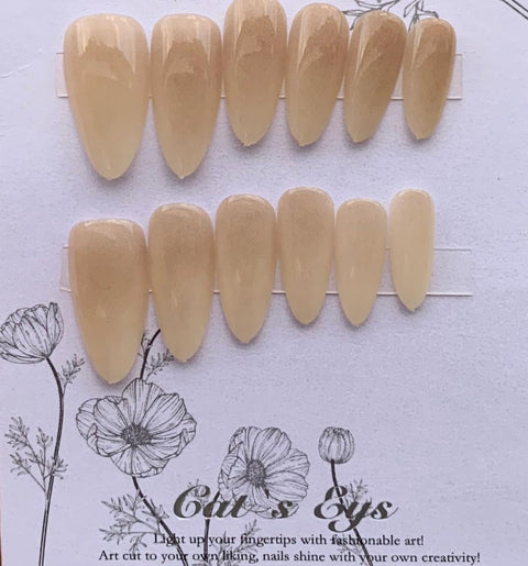 PRESS ON NAILS- 12pcs Medium -False Nails, Perfect For Parties, Comes FACE-OVAL WITH ONE SHEET DOUBLE FACE - SHAPE -NO3