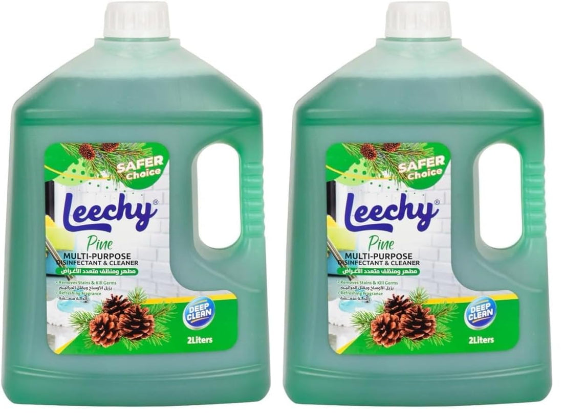 Leechy Pine Multi-Purpose Cleaner And Disinfectant 2 litres (Pack of 2)