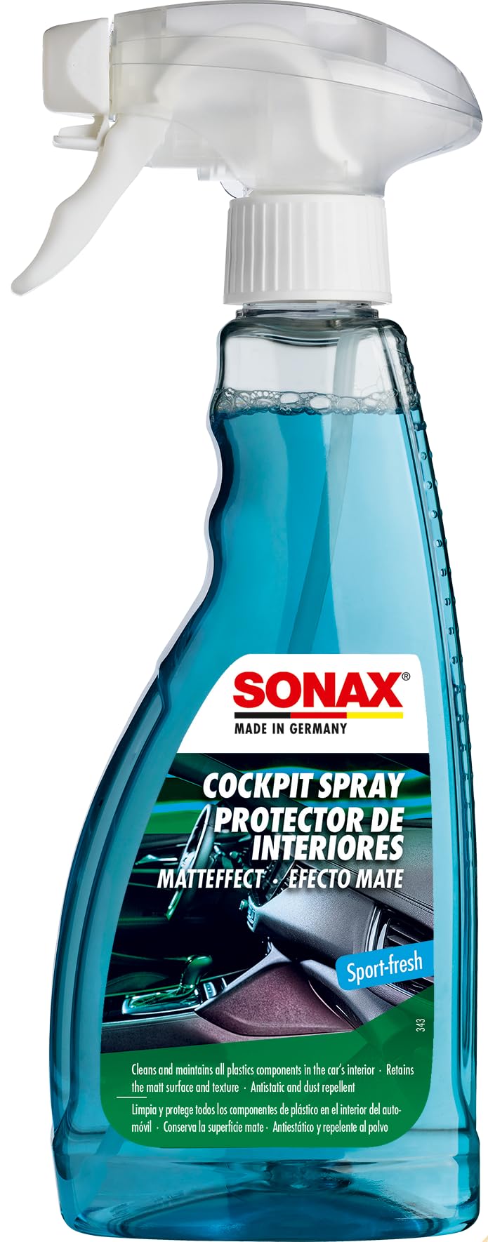 SONAX 03572410 Cockpit Care Sport Fresh