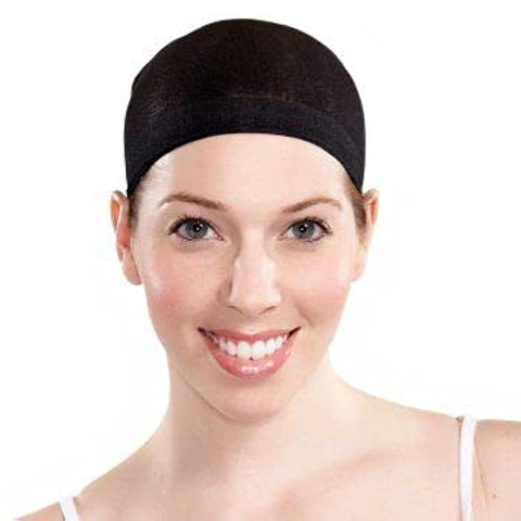 Wig Cap (Black) - 6 Pieces