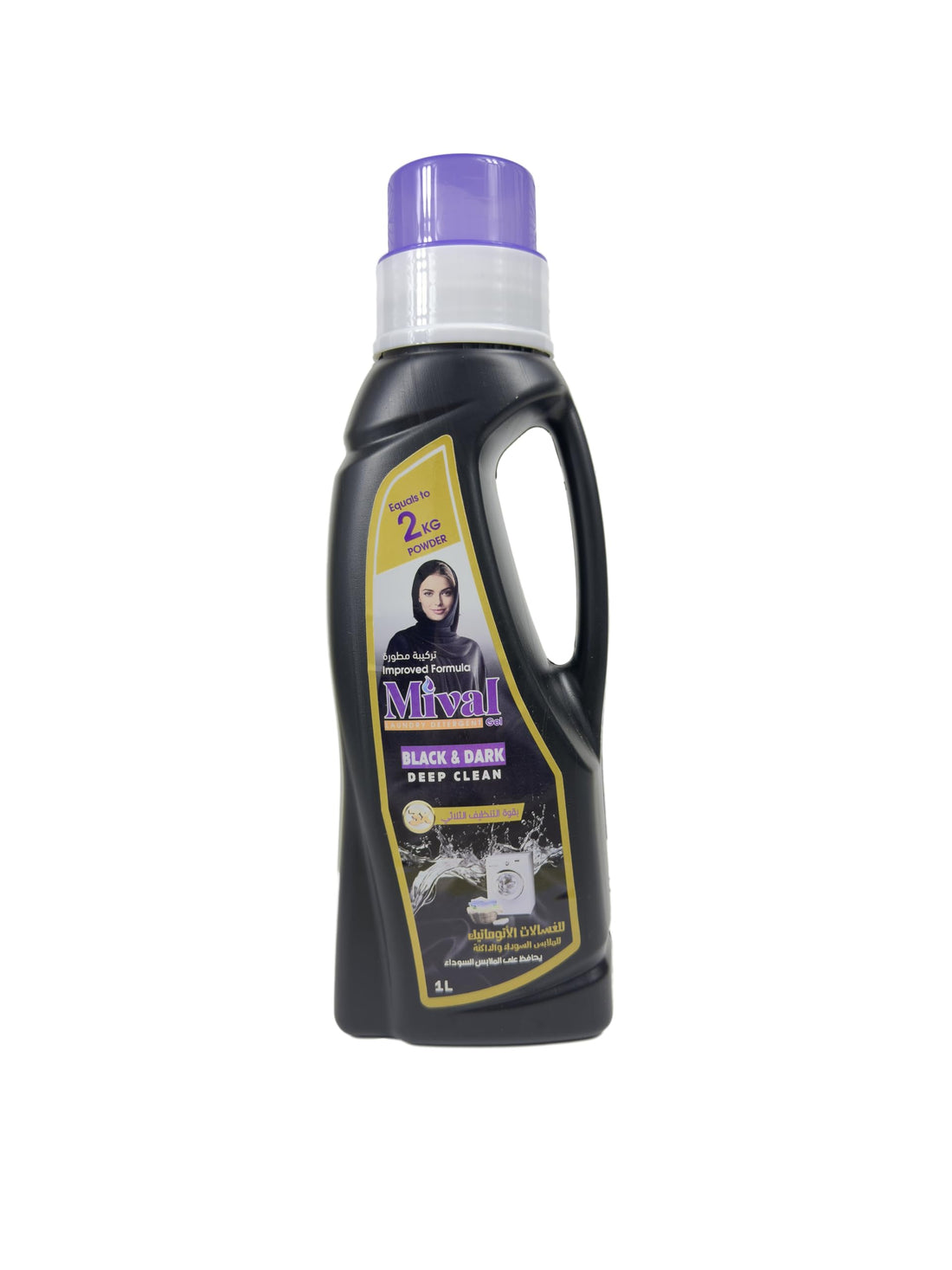 Mival Laundry detergents gel black low foam 1 liter