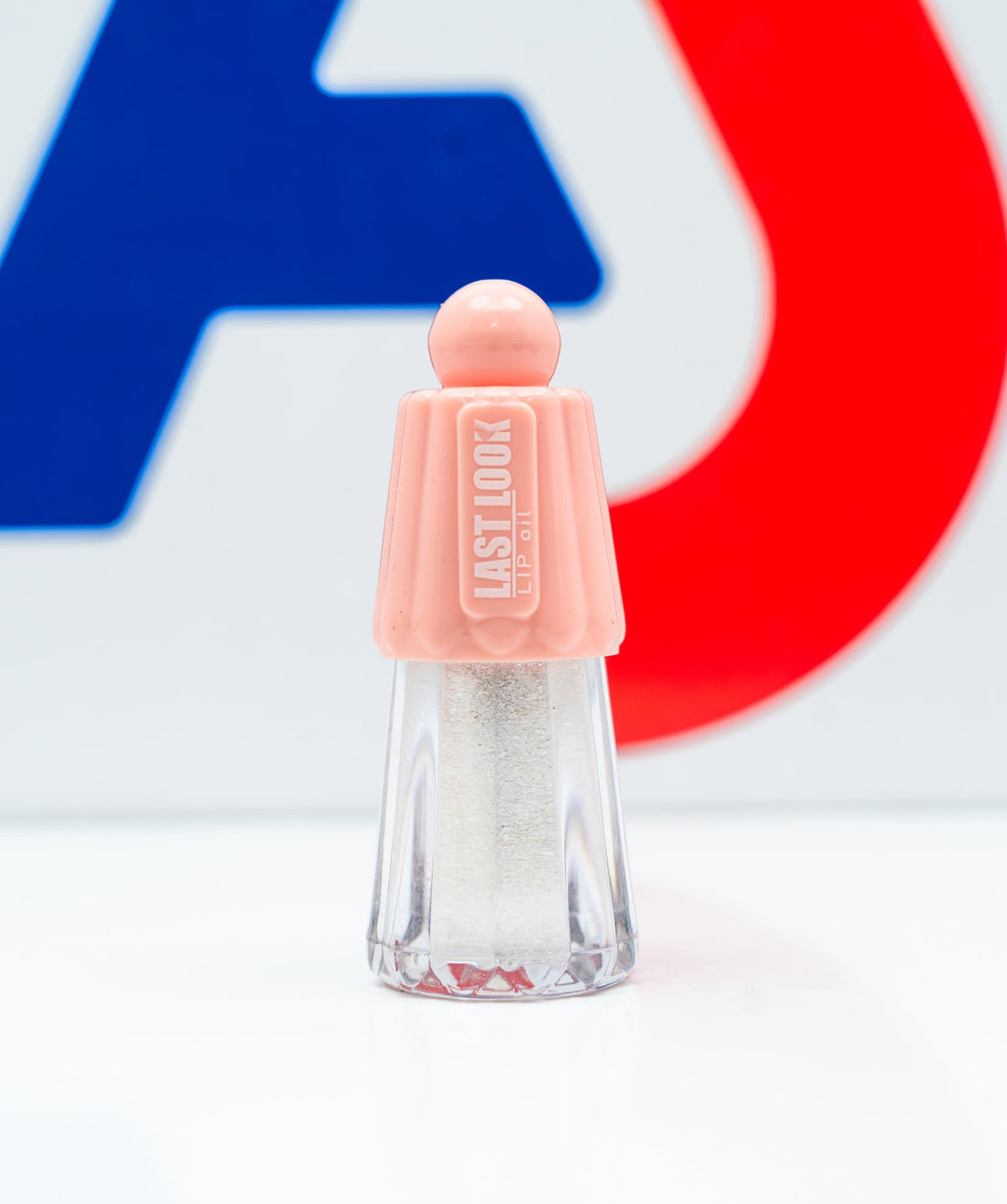 Last Look Lip Oil, Glossy Finish, Moisturizing Formula, Clear with Shimmer