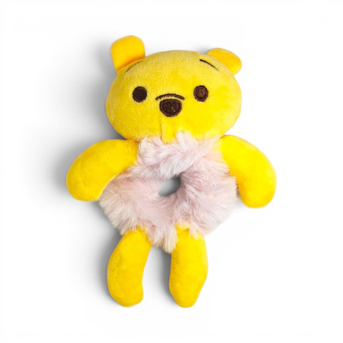 Catch Up Teddy Bear Hair Tie for Women & Girls, Cute Bear Elastic Ponytail Holder, Soft Stretch Hair Band, Fun Stylish Hair Accessory for Daily Wear, School, Parties & Gifts