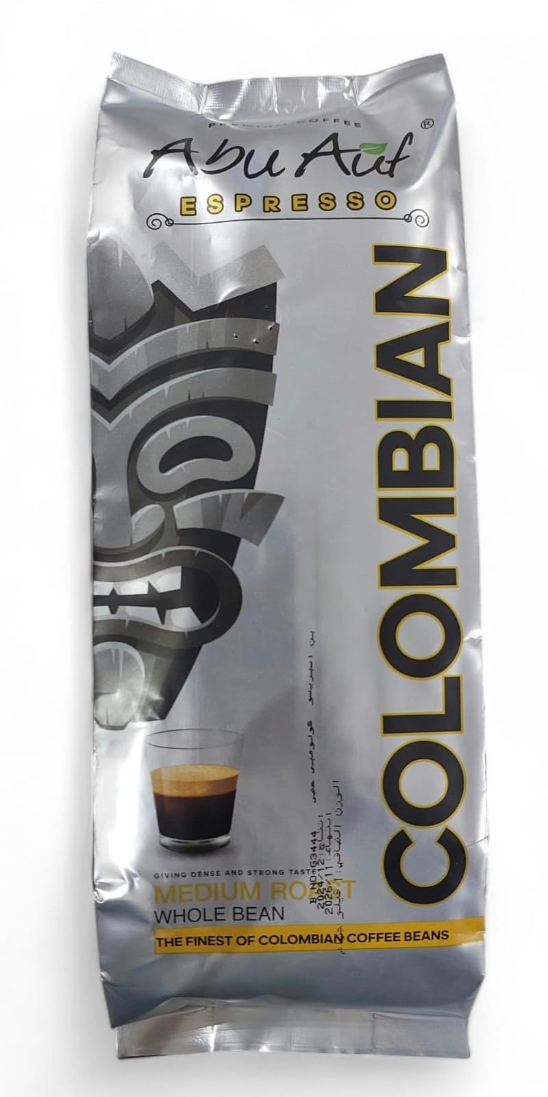 Abu Auf Colmbian Coffee Espresso 1kg (Whole Bean)