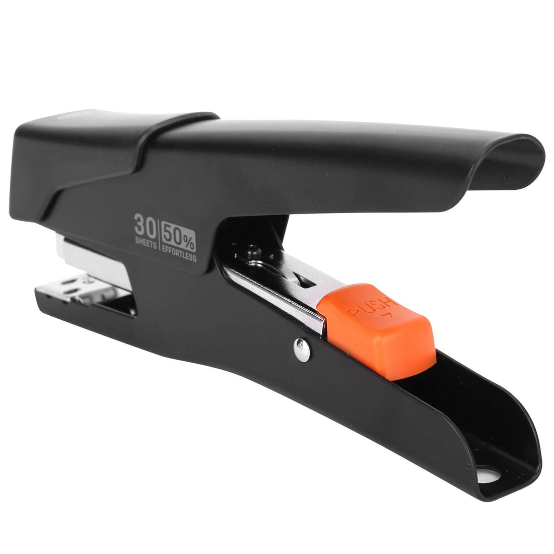 Deli stapler & punch stapler 358 black