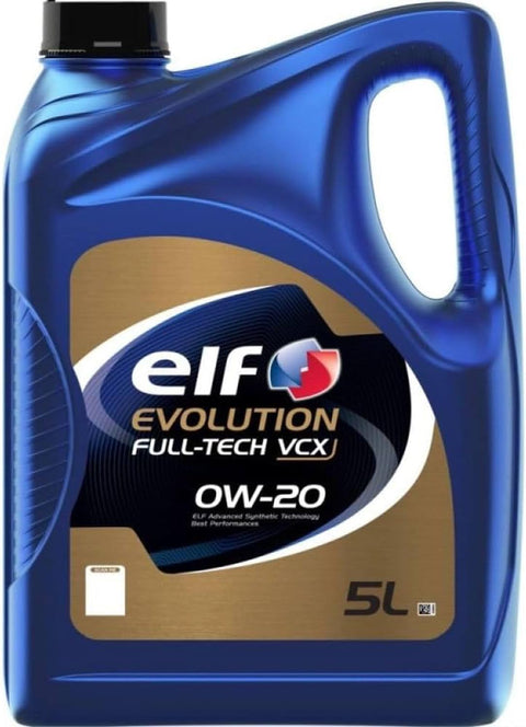 ELF Evolution Full-Tech VCX 0W20 Engine Oil for Passenger Car 5 - Liter