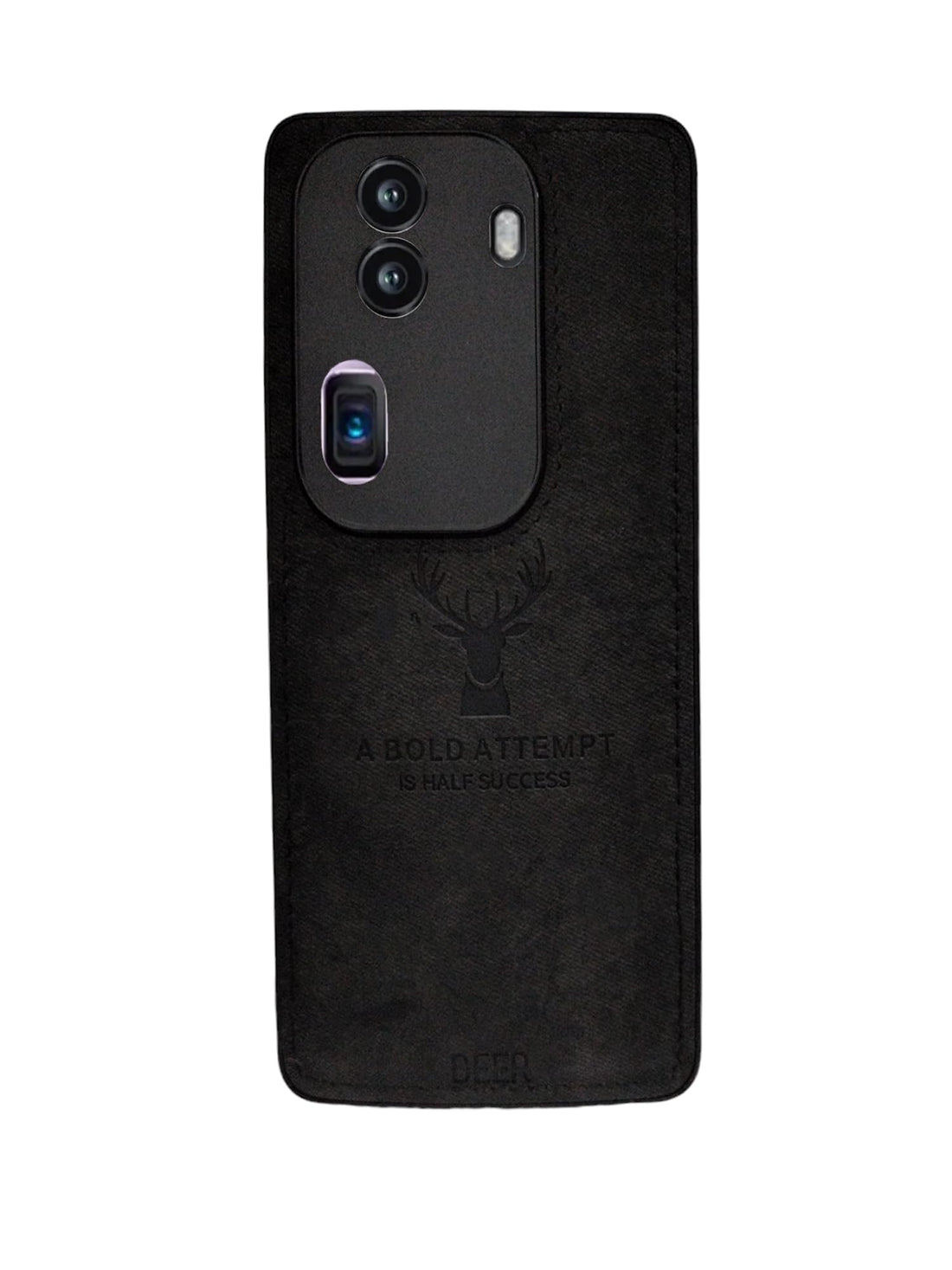ELMO3EZZ Digital Luxury Soft Texture Patterned Dirt-Resistant Anti-Shock Anti-Fingerprint Full Body TPU Case for Oppo Reno 10 Pro Plus 5G (Black)