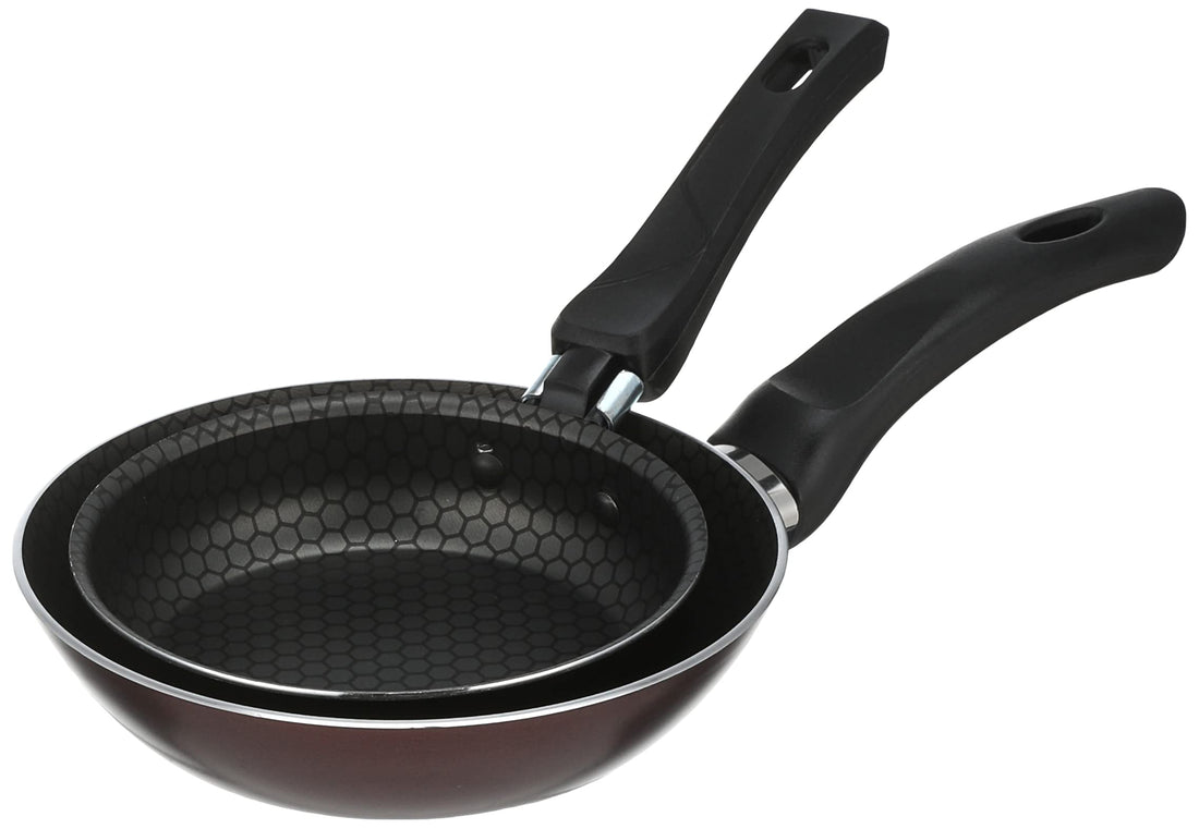 Trueval Teflon frying pan set 2 pieces 14-18