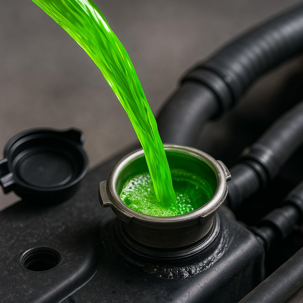 Radiator Coolant Antifreeze Green, Engine Cooling Fluid for Opel Karl Cosmo Hatchback 2016