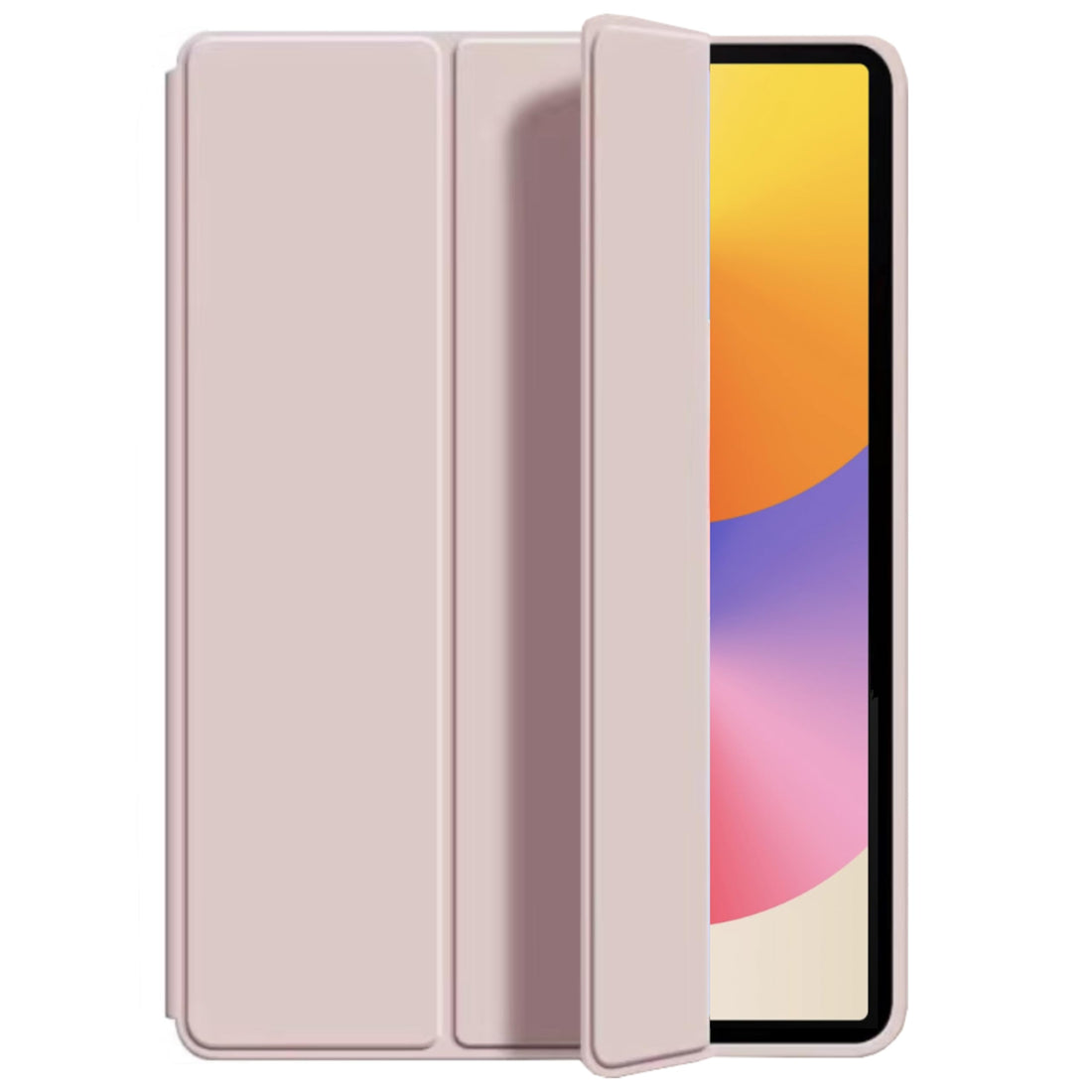 Vurtboly Tablet Cover Compatible with Huawei MatePad SE 11" 2024 Case, Tri-Fold Slim Case Shockproof Honeycomb TPU Case with Durable Stand Auto Wake/Sleep Cover for Huawei Matepad SE 11" (Pink)