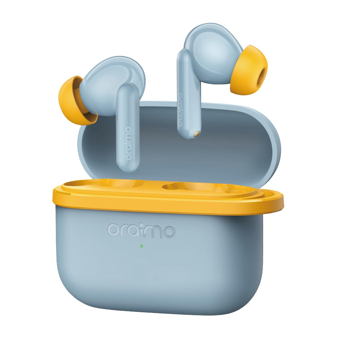 Oraimo Wireless Earbuds OTW-324, 40H Playtime, Sound360 & HavyBass™, 2-Mic AI Clear Call, Fast Charge, Bluetooth Earphones 5.4, 3.7g Light, Waterproof Earbuds, Instant Connect, Customization via App