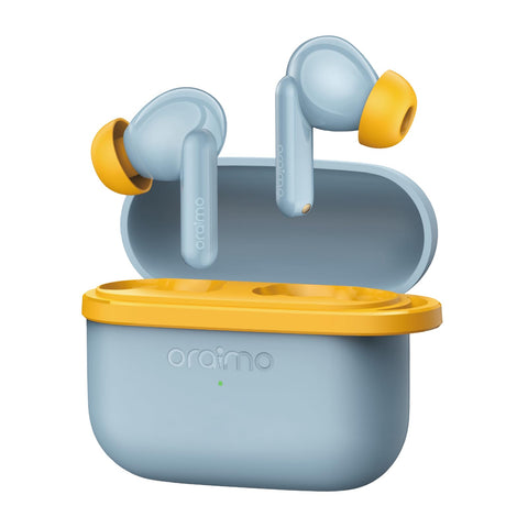 Oraimo Wireless Earbuds OTW-324, 40H Playtime, Sound360 & HavyBass™, 2-Mic AI Clear Call, Fast Charge, Bluetooth Earphones 5.4, 3.7g Light, Waterproof Earbuds, Instant Connect, Customization via App