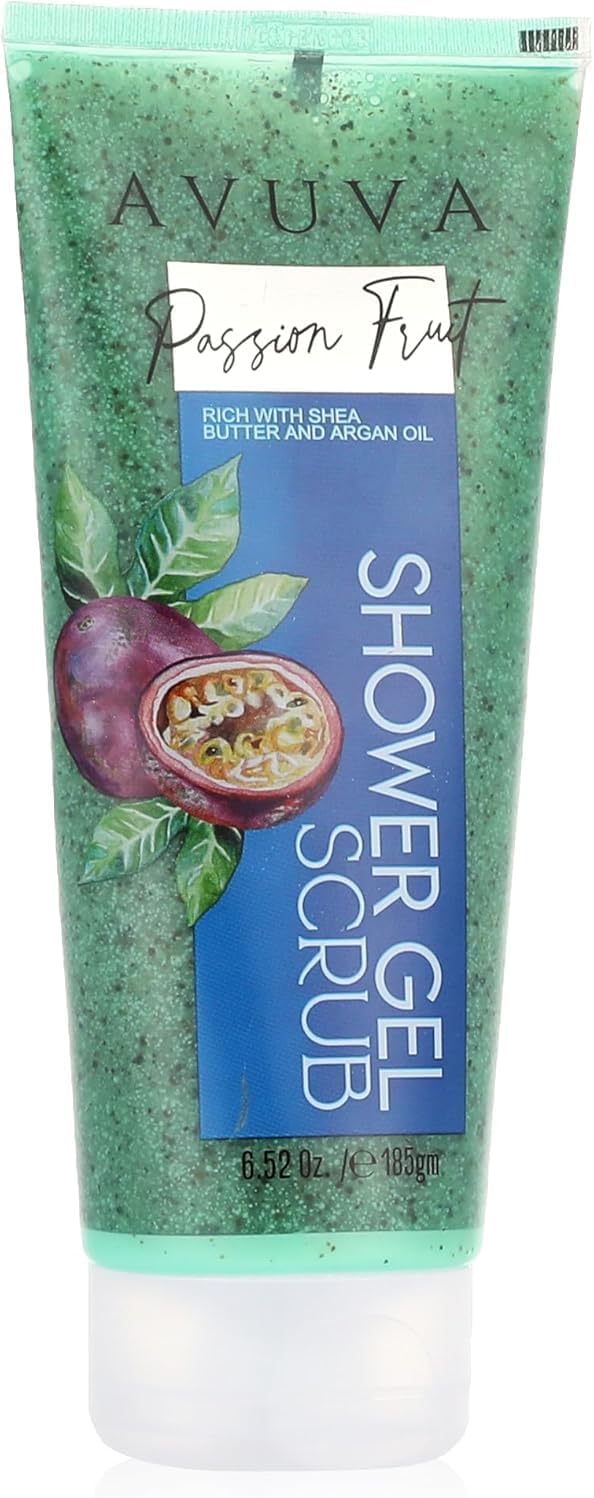 Avuva shower scrub passion fruit 185m