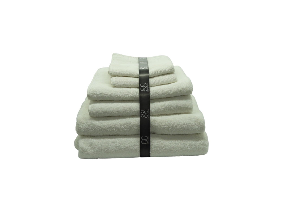 Complete set 6 Towles Off White (2 90 * 150_ 2 50 * 100_ 2 30 * 50) (cotton 100%)