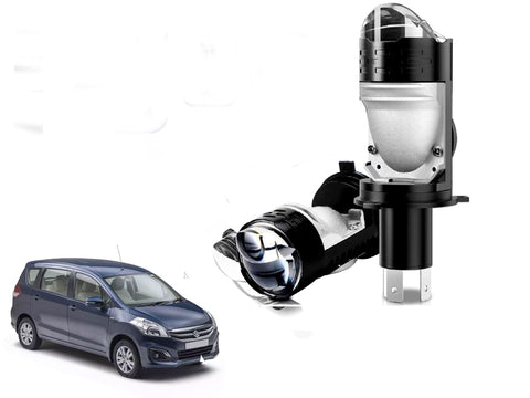 Auto Pearl H4 LED Projector Lens Car Headlight Bulbs 12V 8000LM Bulb H4 CSP Chip High/Low Beam, 45W-55W Canbus Turbo, 6000K White Light compatible with Ertiga Type2 2015-2017 (Pack of 2)