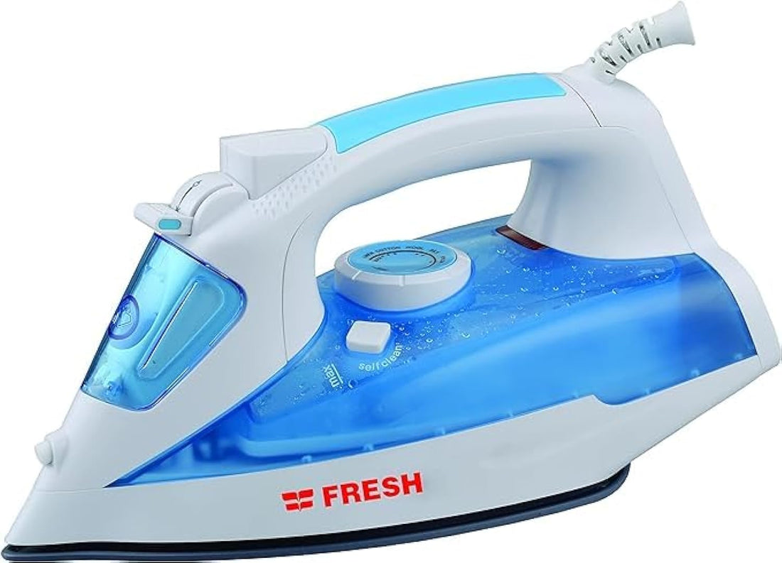 Fresh Steam Iron 2200 Watt Blue and White