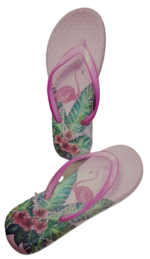 Unisex Summer Beach Flamingo Slipper