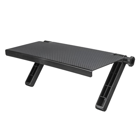 Multifunctional Adjustable TV Top Shelf, Creative Monitor Stand Compatible with Flat Screen Computers and Speaker Stands(1 Shelf)