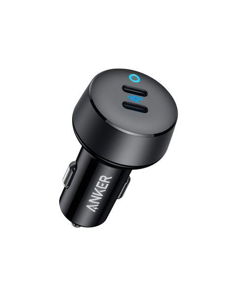 Anker USB C Car Charger, 40W 2-Port PowerIQ 3.0 Type C Car Adapter, PowerDrive III Duo with Power Delivery for iPhone 14 13 12 11 X XS Pro Max mini, Galaxy S22/S20/S10, Pixel, iPad/iPad mini, and More