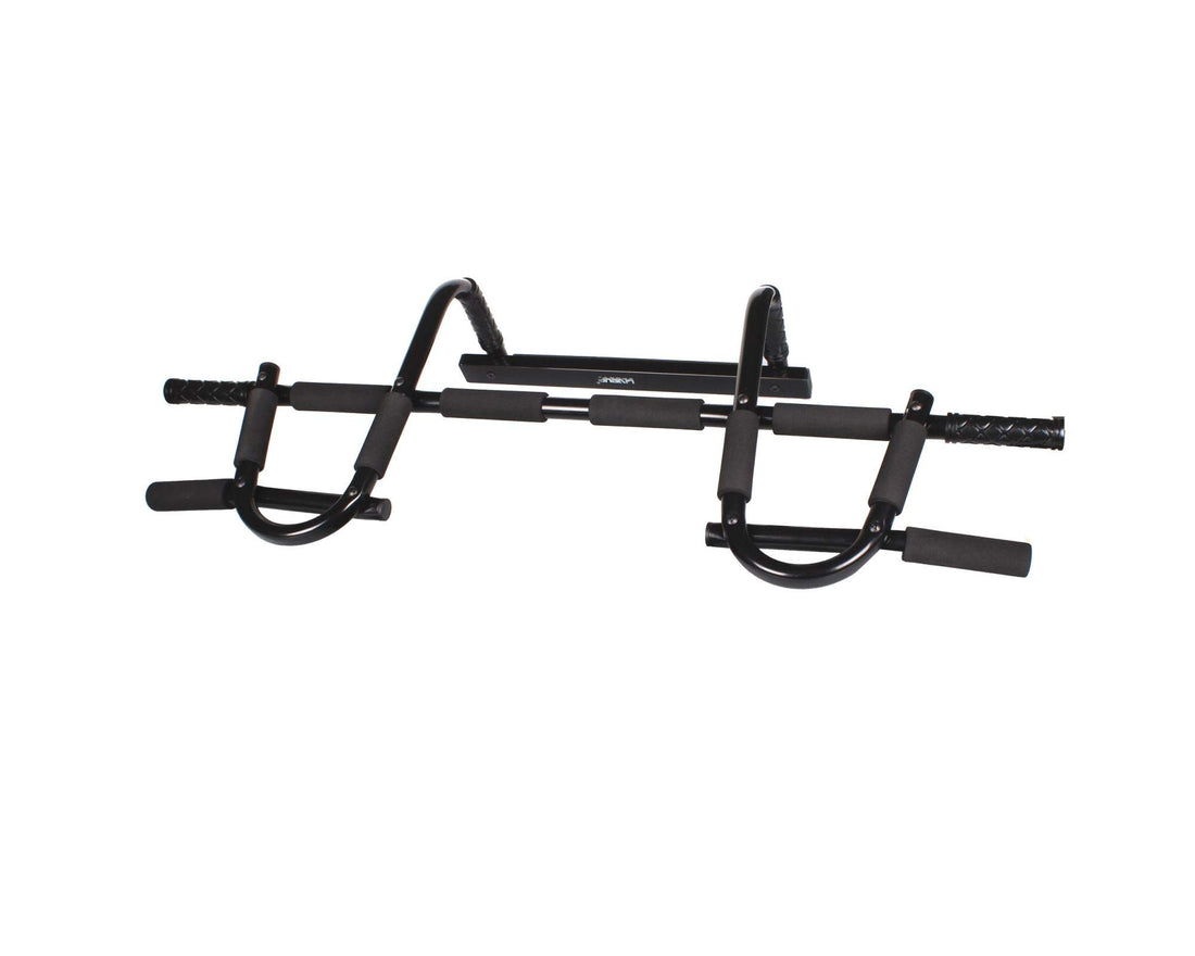LiveUP Sports - Multifunctional Bar Ceiling Tractions Biceps Abdominal Flexions ULTIMATE CHIN-UP BAR with ARM STRAP