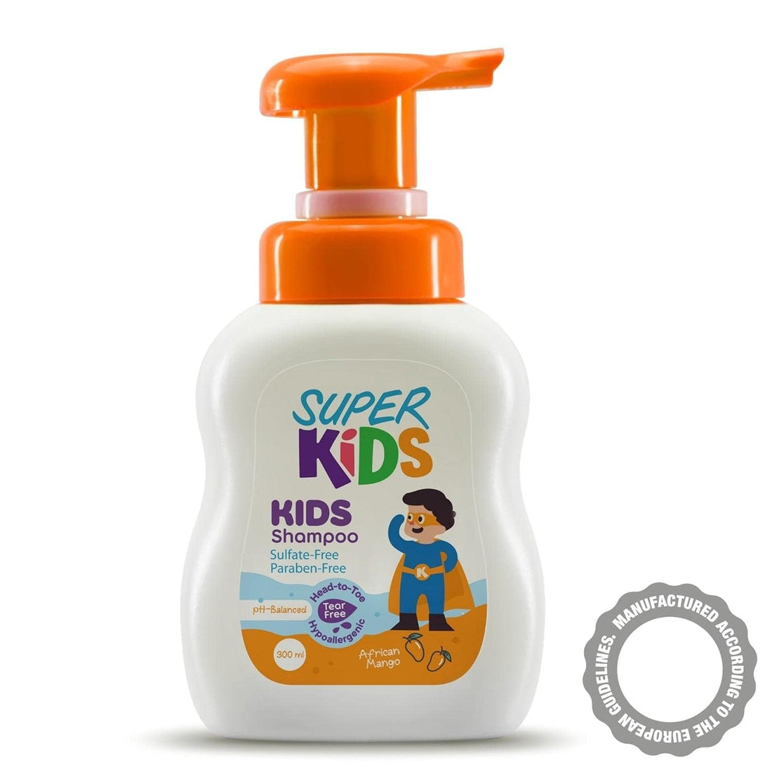 Super Kids African Mango Fragrance Shampoo for Kids - 300ml