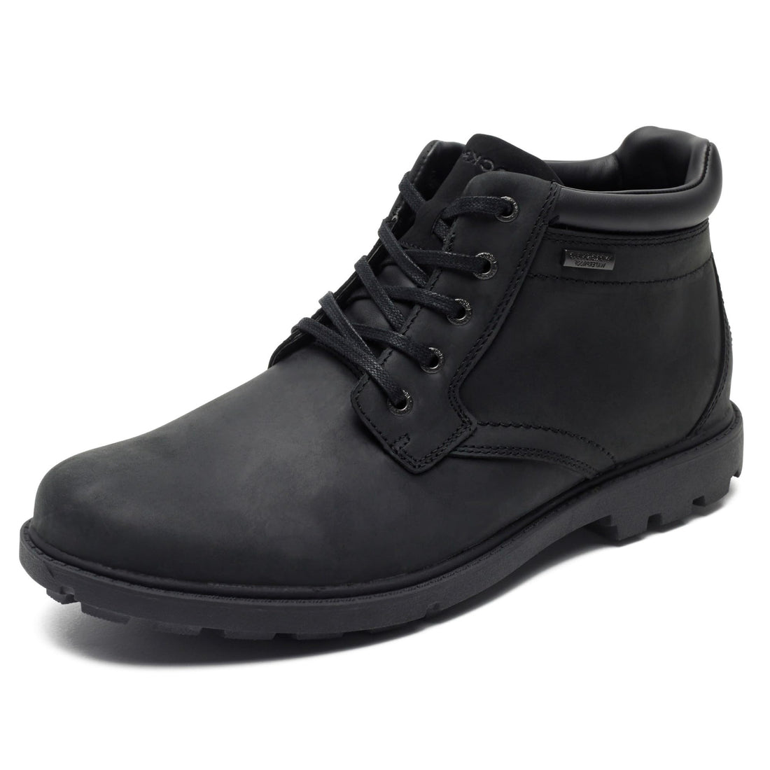 Rockport Men's Waterproof Storm Surge Toe Boot, Black, 6.5 W