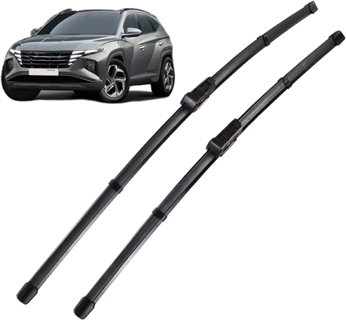 Elshafey Car Windscreen Wiper Blade for Hy*-un*-dai Tucson 2020-2023 26"+19", Flat Front Wipers Blades Set, Enhanced Clarity, Easy Replacement