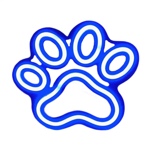 Wall Decor LED Neon Signs, Cat Paw Print Neon Night Lamp, Lighted Neon Signs for Home, USB-Powered Neon Light, Neon Light for Kids Room, LED Neon Sign for Cafe, Neon Light for Shop, Outdoor LED Neon