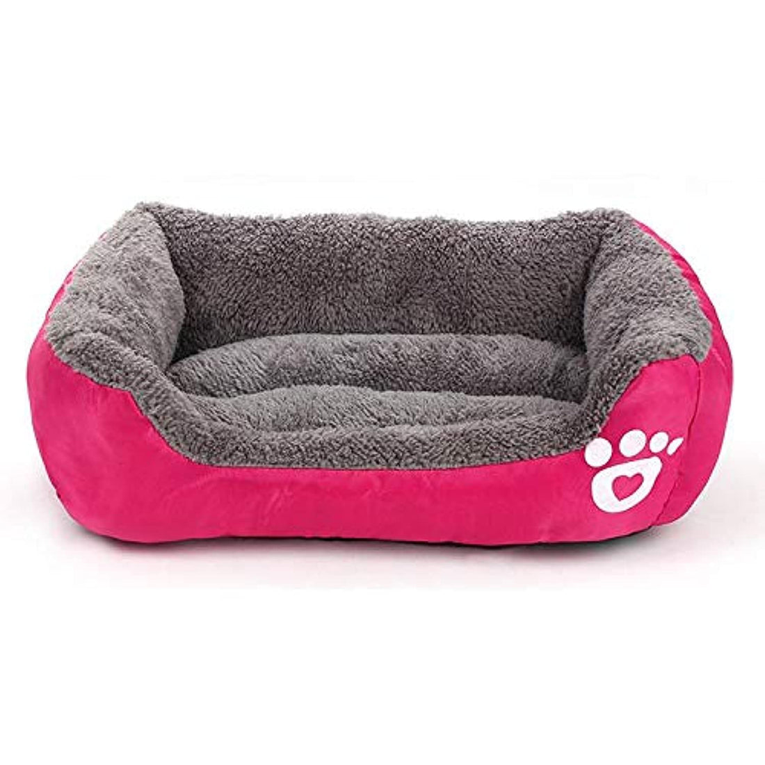 Size XL Dog Bed Cuddler Pet Mat Lounger Warm Pad Eco Friendly PP Cotton Cat Cushion Pink