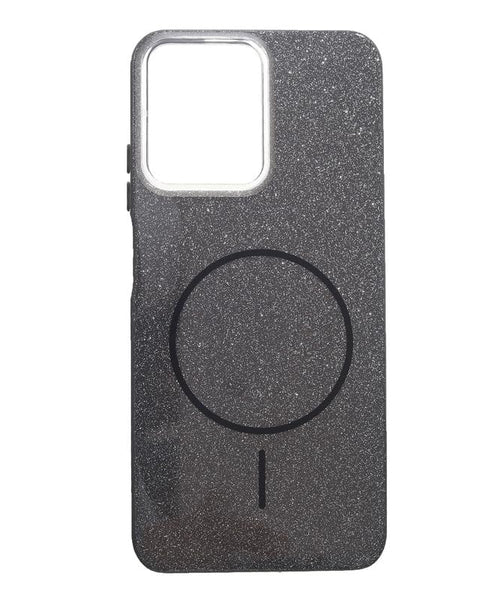 Grace Glitter Plastic Back Cover For Xiaomi Redmi Note 10 4G / Note 10S, Black 37329649