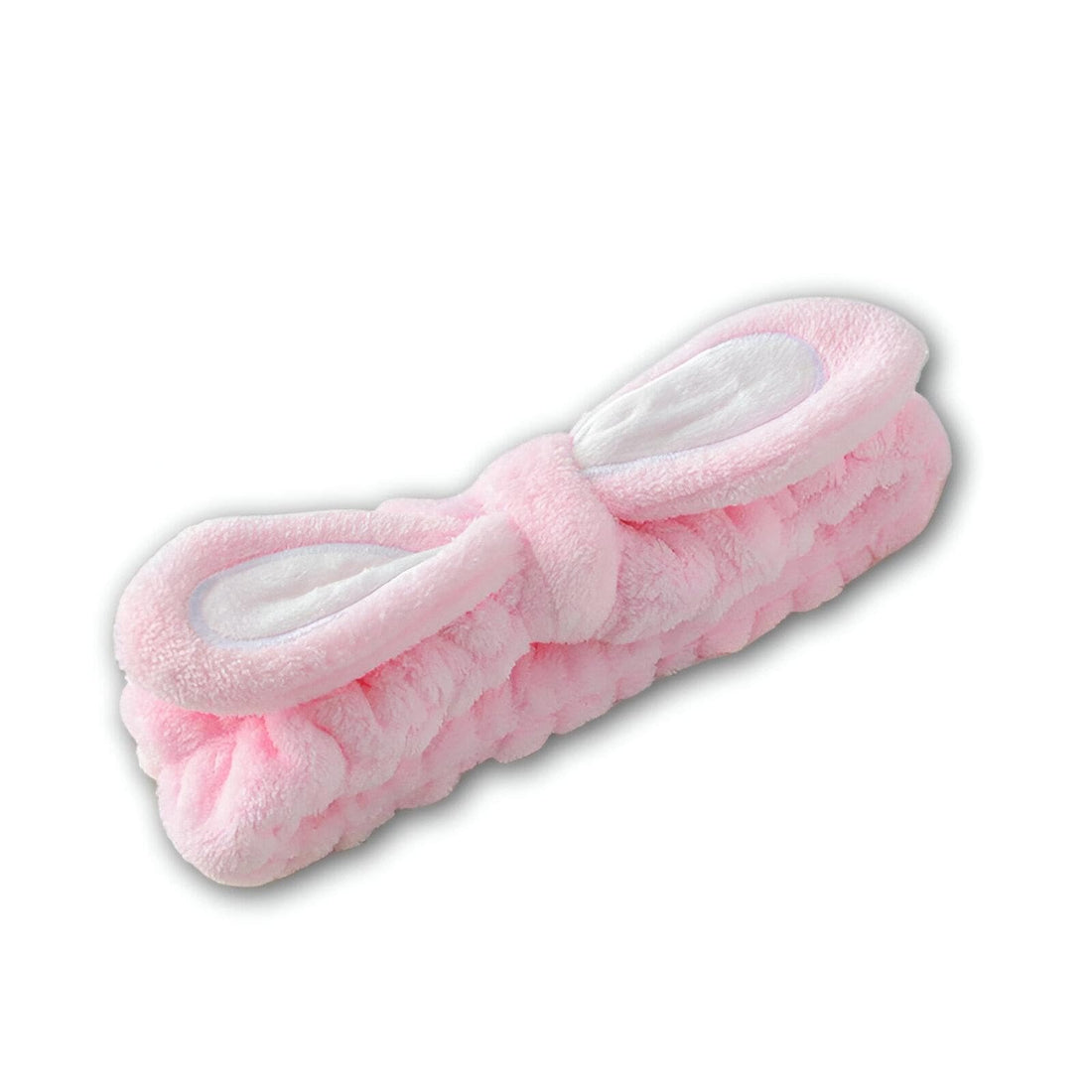 Wide Hair Band - Cute Korean Version of Stereoscopic Rabbit Ears Hair Accessory for Makeup and Fashion for Women (soft Pink)