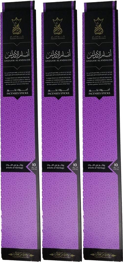 Ansam Andalus Incense Sticks - , total of 30 sticks