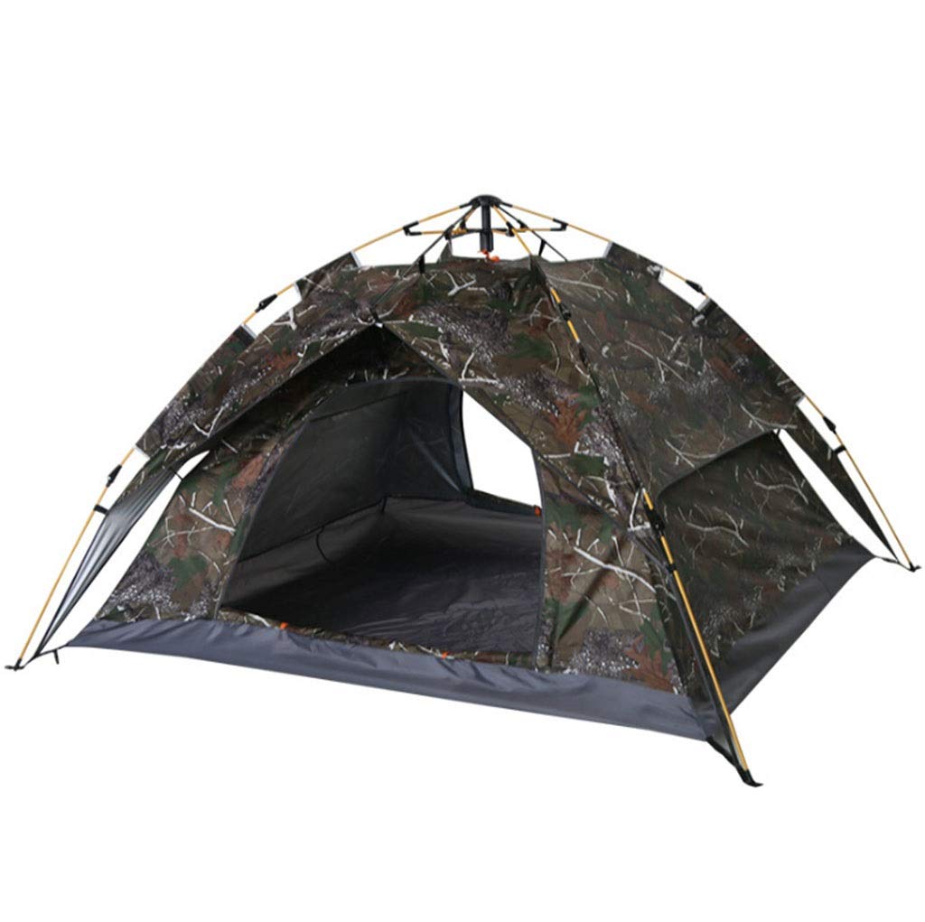 Automatic dome tent camping tent, used for camping hydraulic waterproof tent, suitable for 3-4 people canopy, used for beach camping, hiking and fishing, 215 * 215 * 135cm