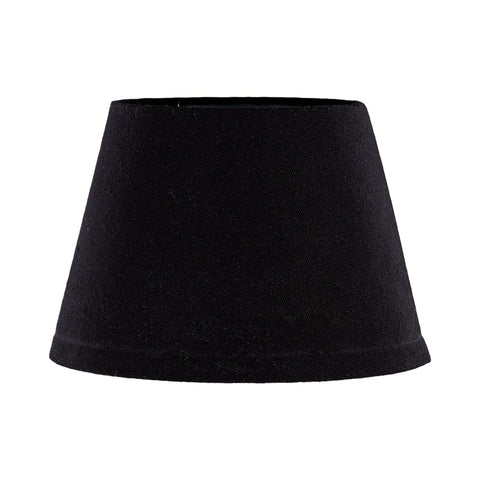 Oops Indoor Table & Floor Fabric Lampshade Classic – Decorative Lighting Solution for Home Décor, Soft Ambient Light, Easy Style Upgrade – Black