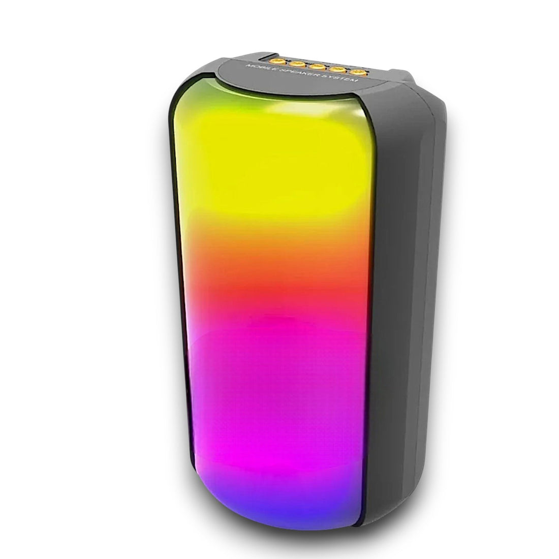 Wireless Portable Bluetooth Speaker – RGB LED, Deep Bass, USB/SD Support, Mic Input, Hands-Free Calls Portable Stereo Sound (GN-09)