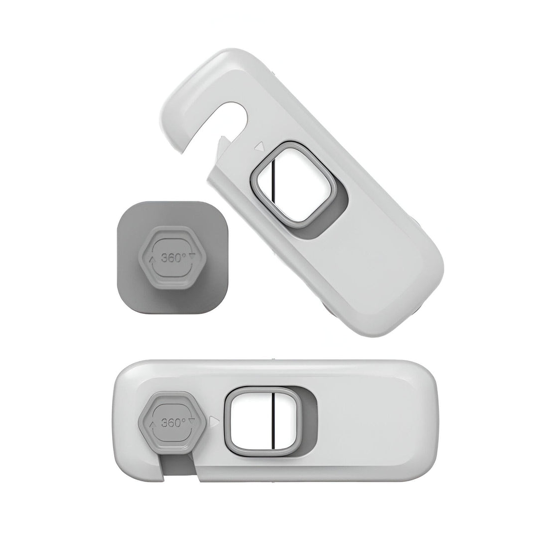 Baby Proofing Lock - Protect Your Little Ones by Installing this Simple Yet Effective Locking Mechanism - Ideal for Locking Away Dangerous Household Items