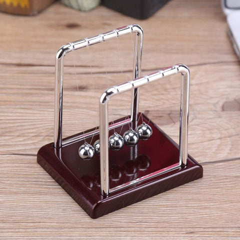 Chocozone Newton Cradle Pendulum Swing Balance Ball Perpetual Motion Toy for 6+ Years Boys & Girls Office Decor Desk Organisers (Newton Pendulum)