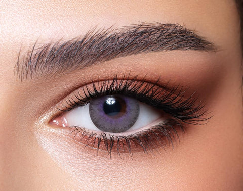 Bella Colored Lenses - Elite - 3 Months - Lavender Grey -2.75