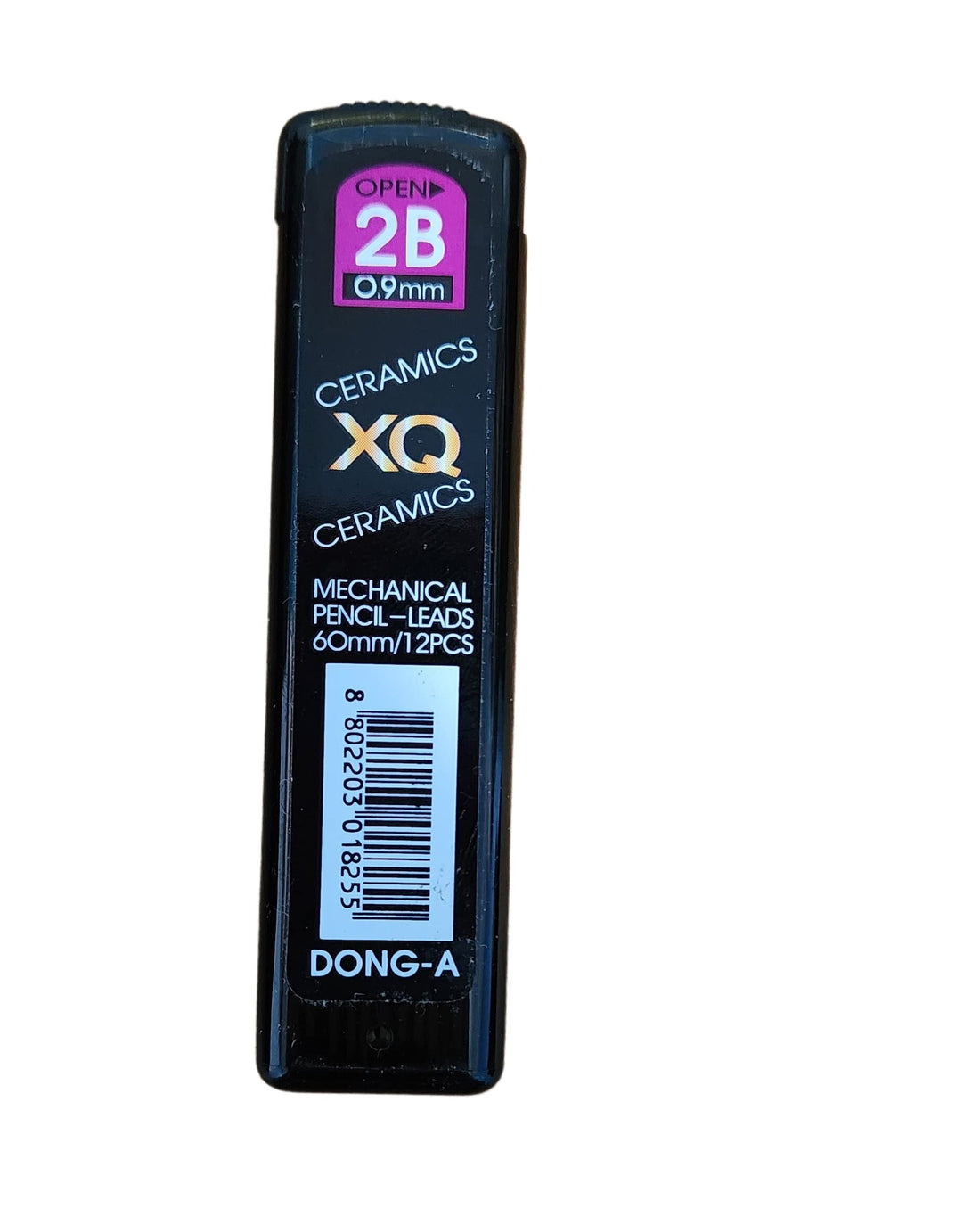 Dong-A XQ Ceramics Mechanical Pencil Leads 2B, 0.9mm / 12 leads