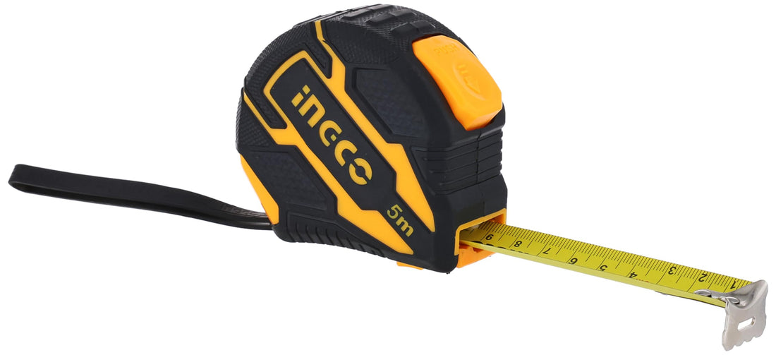 Ingco hsmt0805d heavy duty steel measuring tape - 5 meters