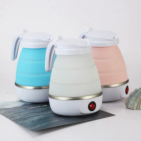Foldable Electric Kettle, Travel Electric Kettle, Portable Kettle,Tea Coffee Mini Water Kettle for Home Travel Assorted Colors
