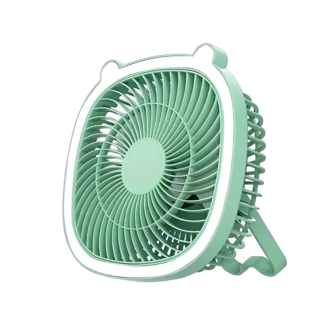 Camping Fan - Multi-Function Rechargeable Air Circulator with Bright LED Light, Low Noise Levels, Perfect for Tents, Outdoor Adventures, and Emergency Power Failures, Providing Consistent Airflow