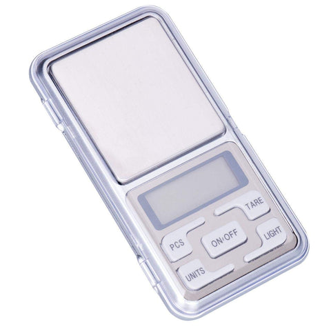 Small Scale for pocket a small screen to the weight of jewelry and coins sensitive weighing from zero to 200 grams