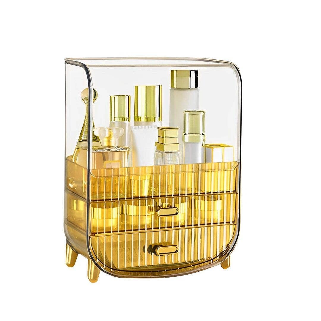 Next Store Jumbo Makeup Organizer Multi-Use Cosmetic Storage Organizer for Toiletries and Personal Care Practical Space Saving and Stylish Organization for Bedroom Bathroom