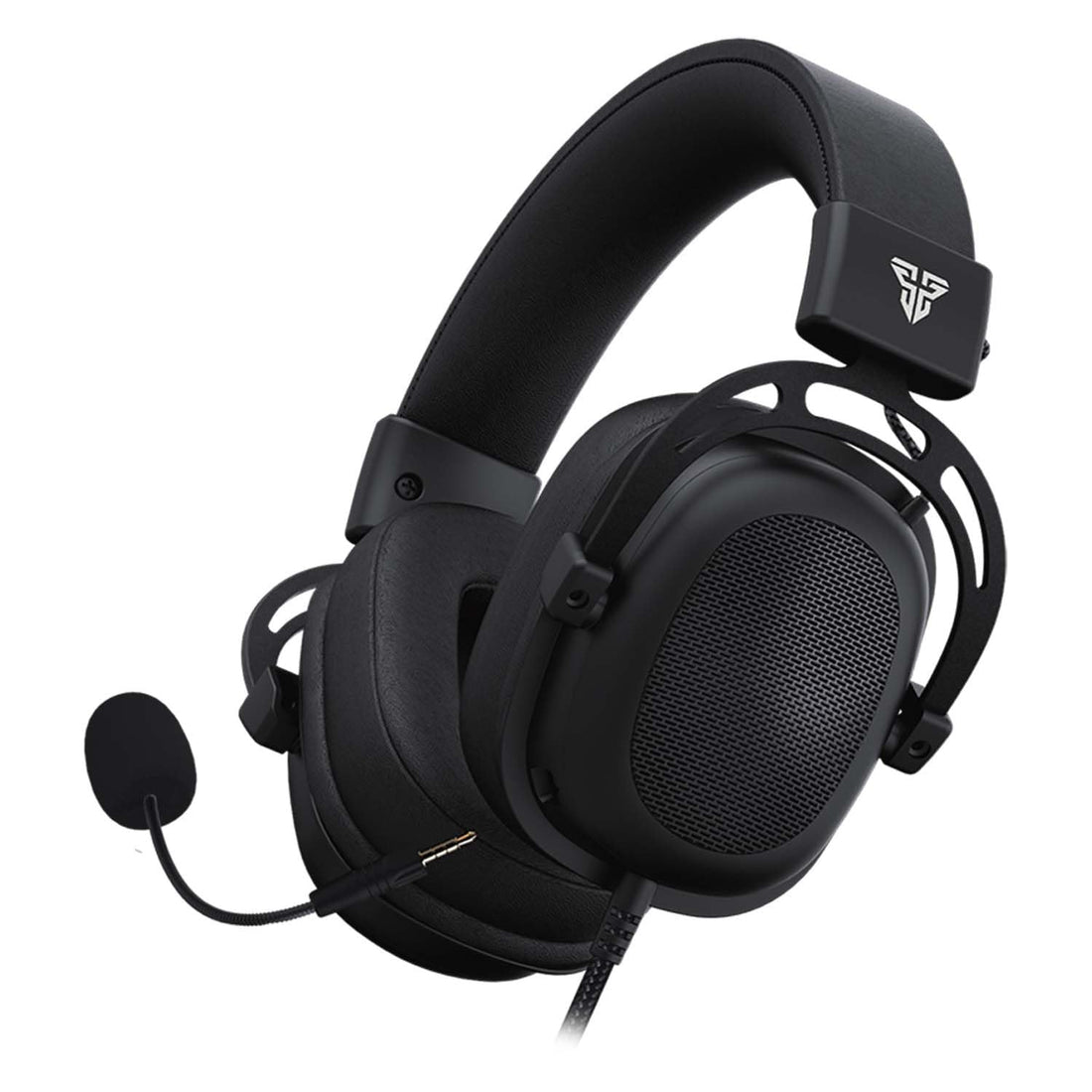 FANTECH MH90 SONATA Multiplatform Gaming Headset,3.5mm TRRS jack - 53mm Driver - Metal Frame - Detachable Noise Cancelling Microphone for Mobile/PC/PlayStation 5-4 / Xbox - Black