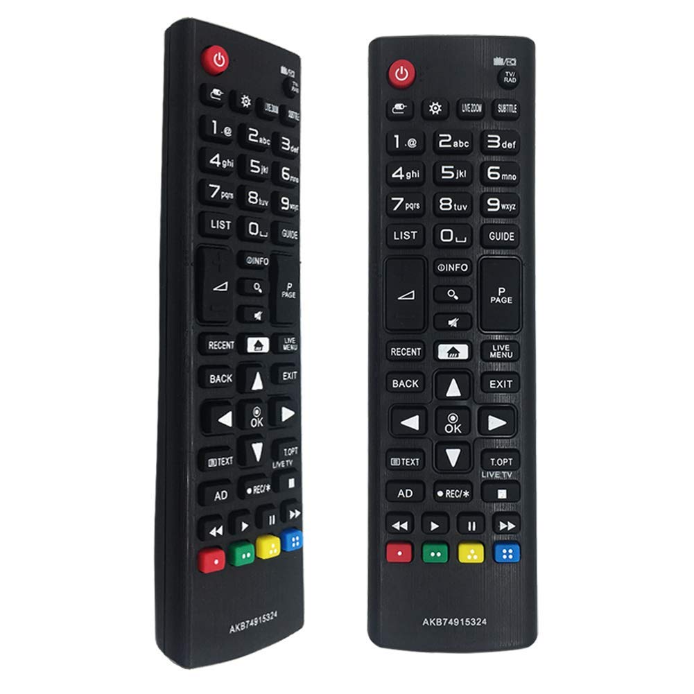 FOXRMT Replacement LG AKB74915324 Remote Control for Smart LED LCD TV - Compatible with 49UH6107 49UH6109 49UH620 55LH630 55UH6157 55UH6159 60UH625 60UH6257 60UH60UH650UH650UH650