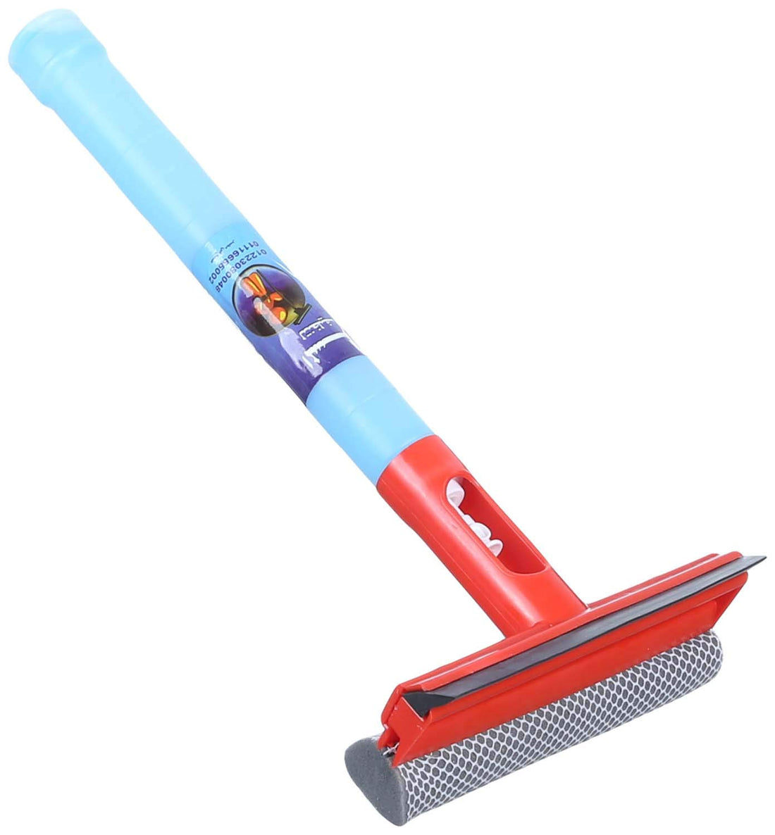 Al Hayah Superdrive Boom fresh Car Window Cleaner Squeegee Sponge Rubber Blade Spray Bottle Multipurpose 3-in-1 Cleaning Tool - Red