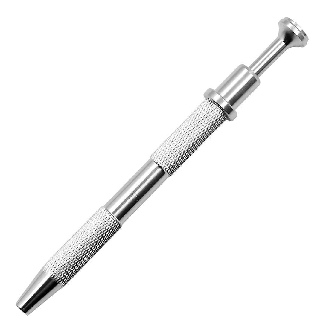 Precision Grabber - Stainless Steel Four-Prong Retracting Claw Tool for Securely Holding Small Jewelry, Stones, Beads, and Delicate Electronic Components with Firm Non-Slip Grip (Silver) (1PCS)