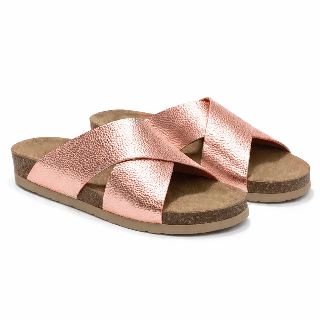 Elegant women’s slippers with a modern design, featuring a soft cushioned sole—lightweight and perfect for daily use and summer outings Size - BK23