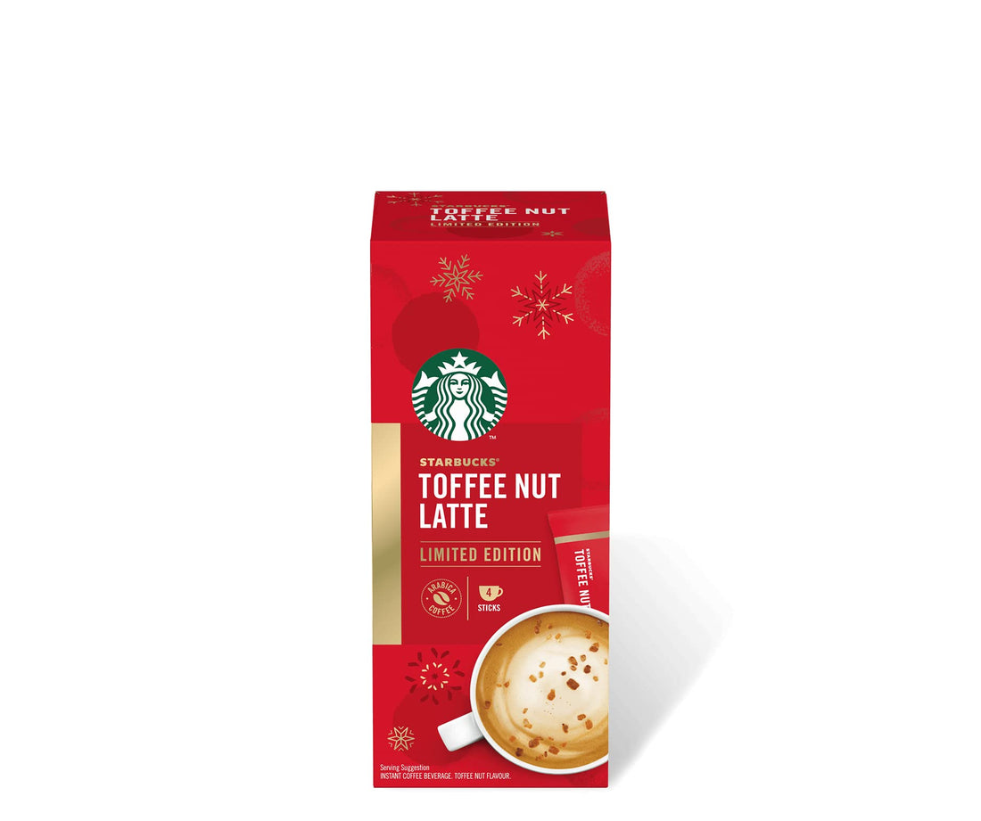 Starbucks Toffee Nut Latte Limited Edition 86g, Red